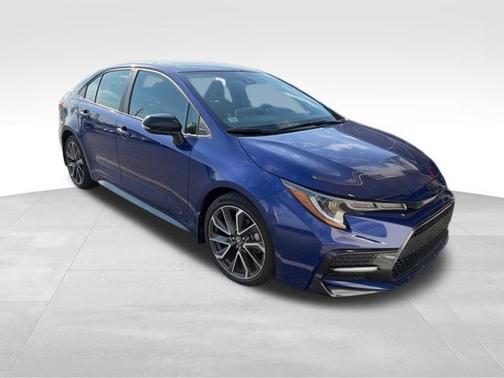 Blue 2021 Toyota Corolla SE