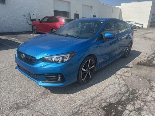 Ocean Blue Pearl 2021 Subaru Impreza Sport