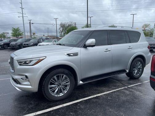 Liquid Platinum 2022 INFINITI QX80 Luxe