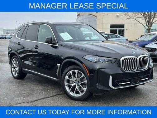 Black Sapphire Metallic 2025 BMW X5 PHEV xDrive50e
