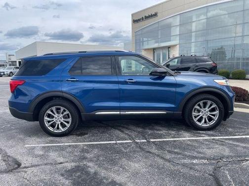 Atlas Blue Metallic 2020 Ford Explorer Limited