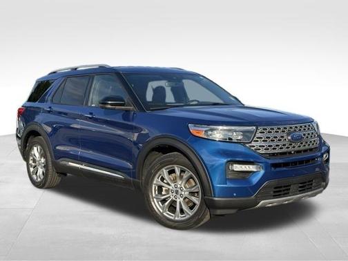Atlas Blue Metallic 2020 Ford Explorer Limited