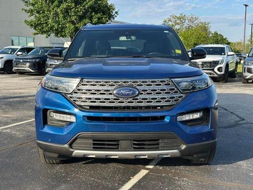 Atlas Blue Metallic 2020 Ford Explorer Limited