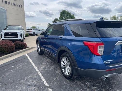 Atlas Blue Metallic 2020 Ford Explorer Limited