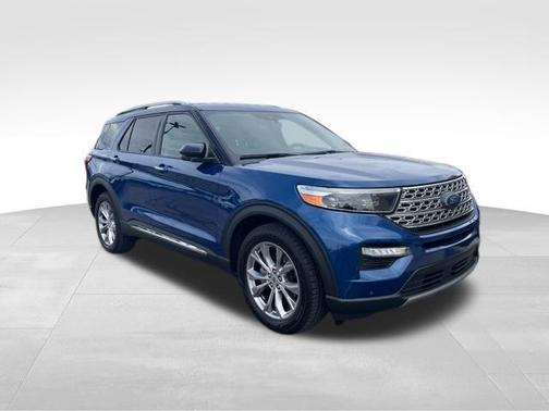 Atlas Blue Metallic 2020 Ford Explorer Limited