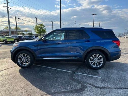 Atlas Blue Metallic 2020 Ford Explorer Limited