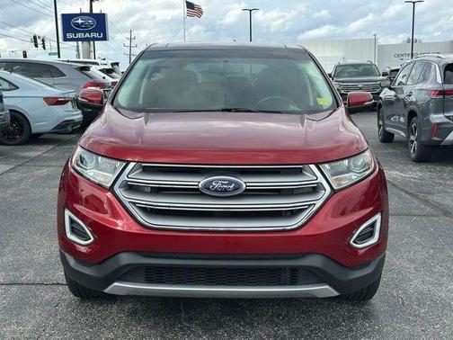 Ruby Red Metallic 2018 Ford Edge SEL