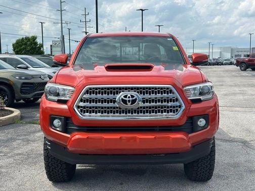 Inferno Red 2017 Toyota Tacoma TRD Sport