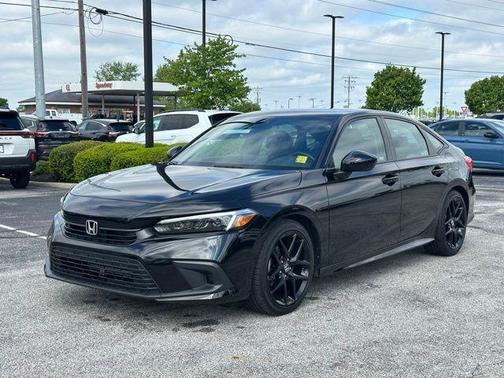 Black 2024 Honda Civic Sport