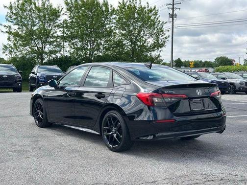 Black 2024 Honda Civic Sport
