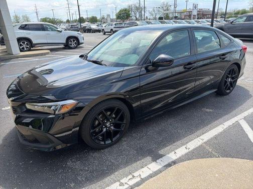 Black 2024 Honda Civic Sport