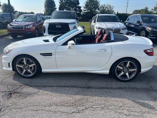 Polar White 2016 Mercedes-Benz AMG SLK AMG SLK 55