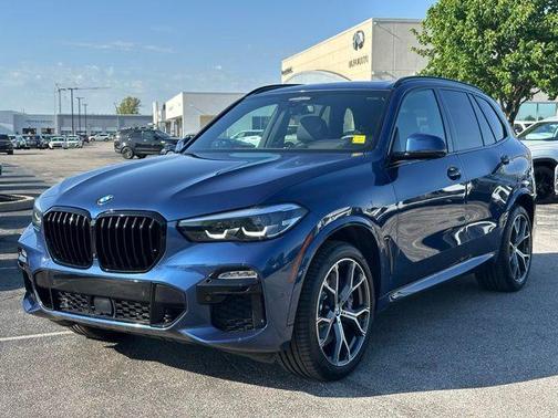 Blue Metallic 2021 BMW X5 M50i