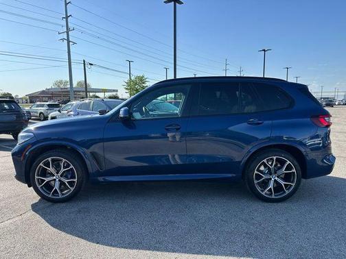 Blue Metallic 2021 BMW X5 M50i