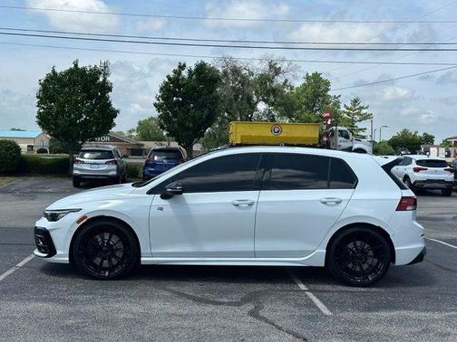 Pure White 2025 Volkswagen Golf R 2.0T Black Edition