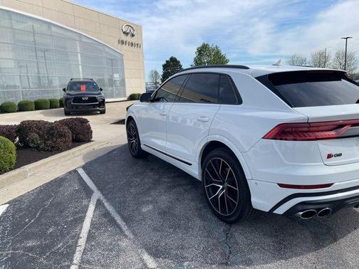 Carrara White 2021 Audi SQ8 4.0T Prestige