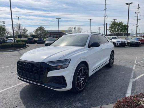 Carrara White 2021 Audi SQ8 4.0T Prestige