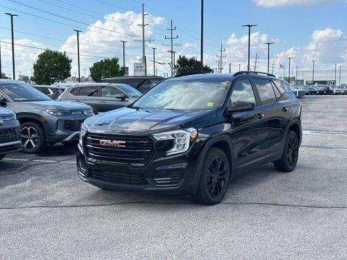 Ebony Twilight Metallic 2022 GMC Terrain SLE