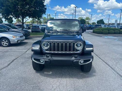 Crystal Metallic 2025 Jeep Wrangler Sahara