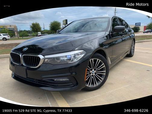 Black 2018 BMW 530 xDrive