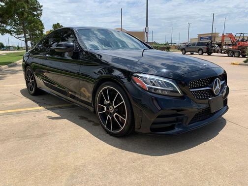 Black 2019 Mercedes-Benz C-Class C 300 Coupe 2D