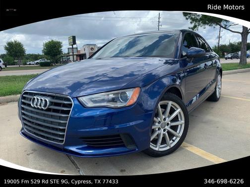 Scuba Blue Metallic 2015 Audi A3 1.8T Premium