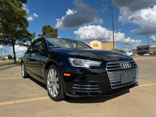 Black 2017 Audi A4 2.0T Premium