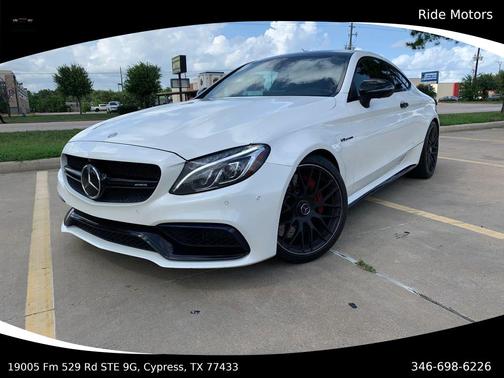 White 2017 Mercedes-Benz AMG C 63 S