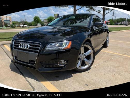 Brilliant Black 2011 Audi A5 Premium Plus