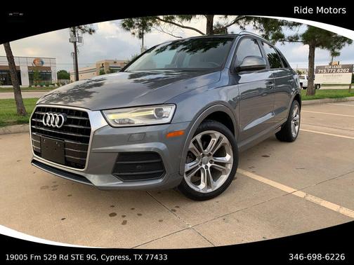 Monsoon Gray Metallic 2017 Audi Q3 2.0T Premium