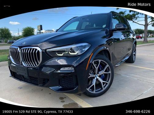 Blue 2019 BMW X5 xDrive40i