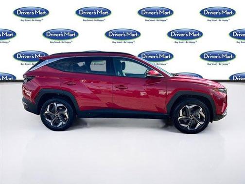Calypso Red 2022 Hyundai TUCSON Limited
