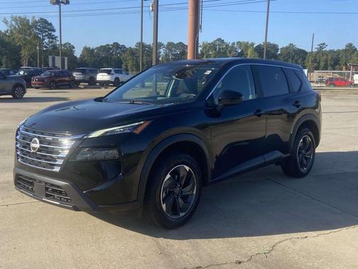 Black 2025 Nissan Rogue SV
