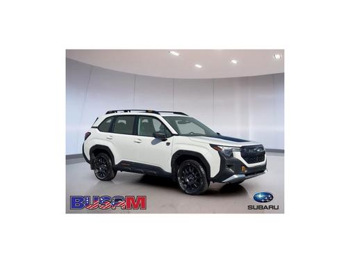 Crystal White Pearl 2026 Subaru Forester Wilderness