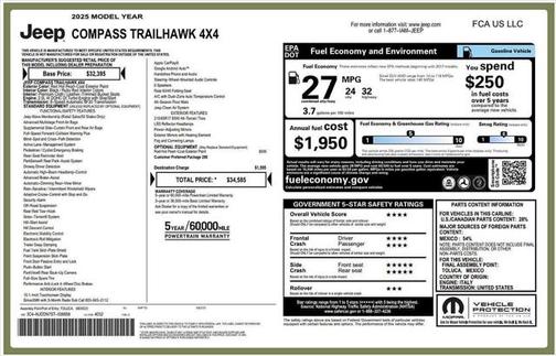 2025 Jeep Compass Trailhawk