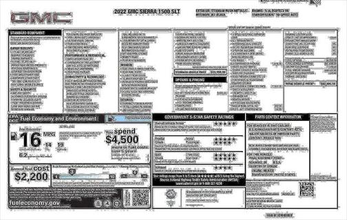 2022 GMC Sierra 1500 SLT