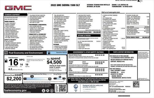 2022 GMC Sierra 1500 SLT