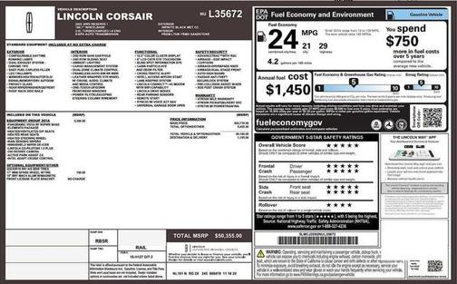 2022 Lincoln Corsair Reserve