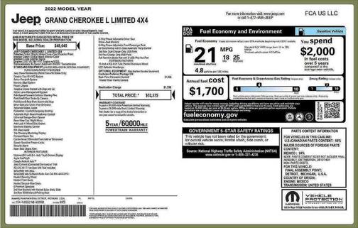 2022 Jeep Grand Cherokee L Limited