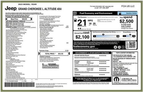 2023 Jeep Grand Cherokee L Altitude