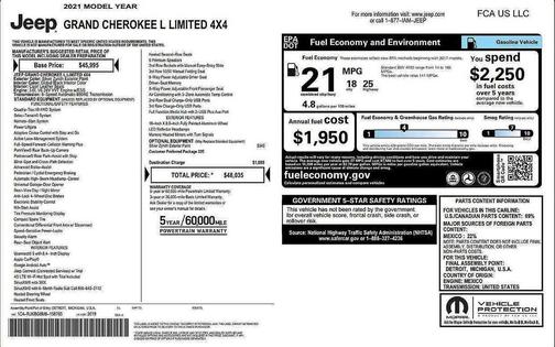 2021 Jeep Grand Cherokee L Limited