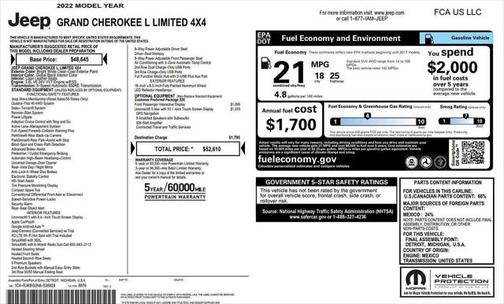 2022 Jeep Grand Cherokee L Limited