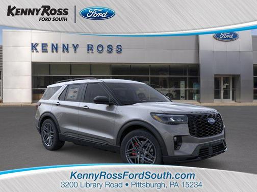 Carbonized Gray Metallic 2026 Ford Explorer ST-Line