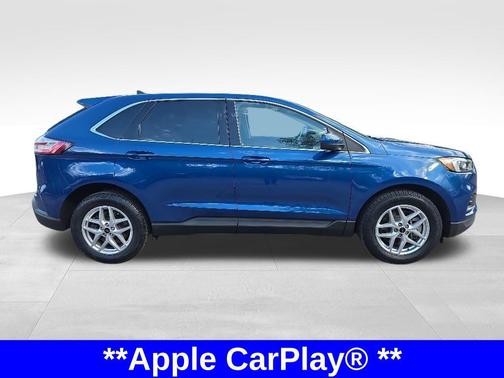 Atlas Blue Metallic 2023 Ford Edge SEL