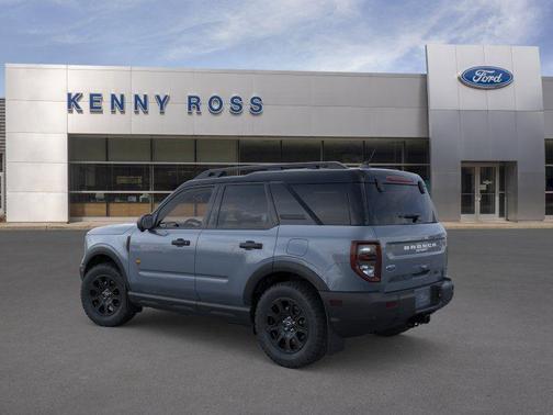 Azure Gray Metallic Tri-Coat 2026 Ford Bronco Sport Badlands