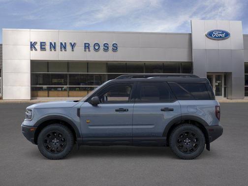 Azure Gray Metallic Tri-Coat 2026 Ford Bronco Sport Badlands