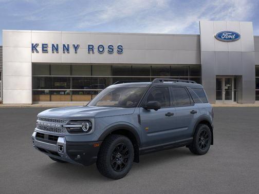 Azure Gray Metallic Tri-Coat 2026 Ford Bronco Sport Badlands