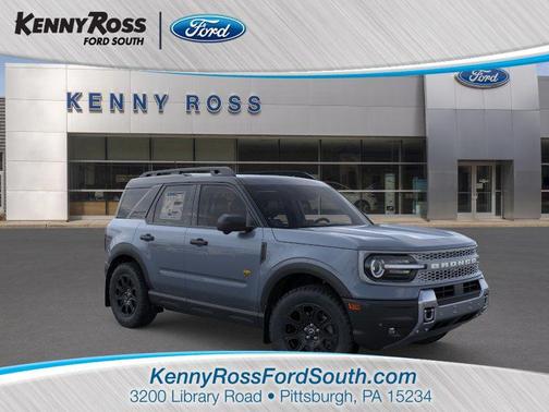 Azure Gray Metallic Tri-Coat 2026 Ford Bronco Sport Badlands