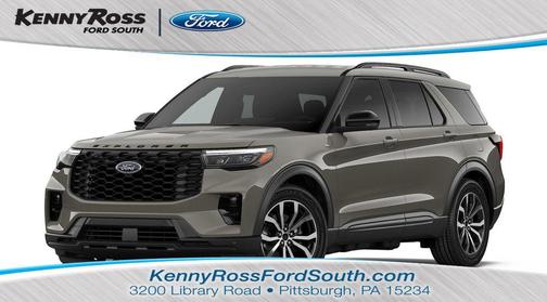 Marsh Gray 2026 Ford Explorer ST-Line