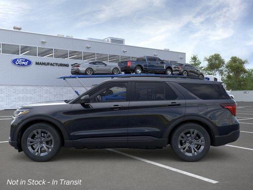 Agate Black Metallic 2026 Ford Explorer Active